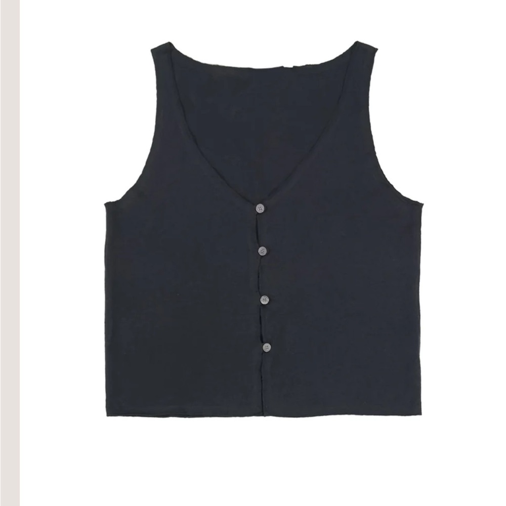 Jungmaven Anacapa Tank - Black